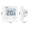 WiFi жичен термостат ENGO E10-W 230V - Image 2